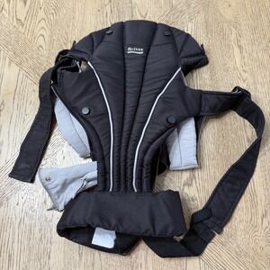 Britax Baby Carrier Black Grey Padded Adjustable Infant Toddler CarryLong System